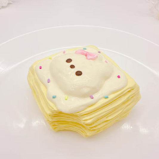 Bunny Crepe Mille Taba Squishy