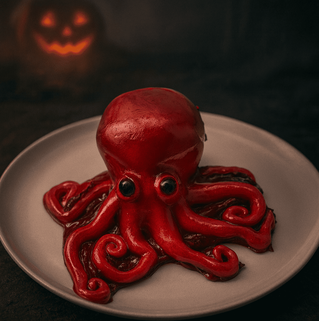 Bloody Coral Octopus Taba Squishy