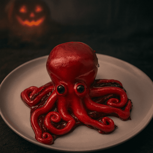 Bloody Coral Octopus Taba Squishy