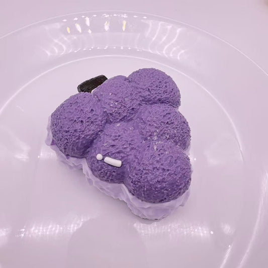 Fluffy Grape Taba Squishy