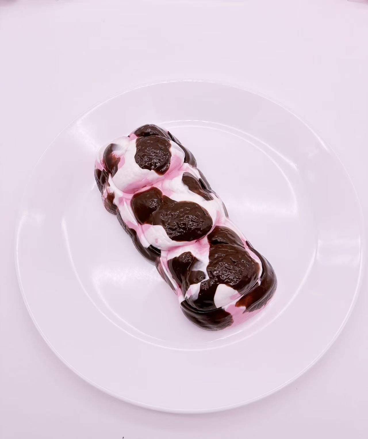 Jumbo Choco Berry Kitty Loaf Taba Squishy