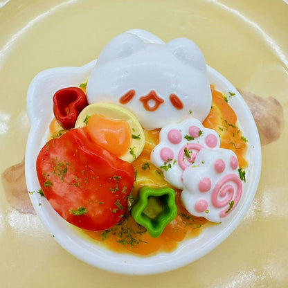 MeowMeow Bowl Taba Squishy