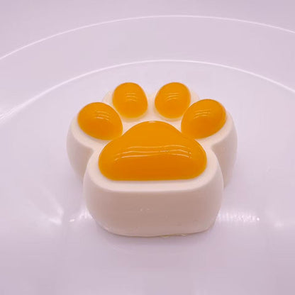 Orange Paw Taba Squishy