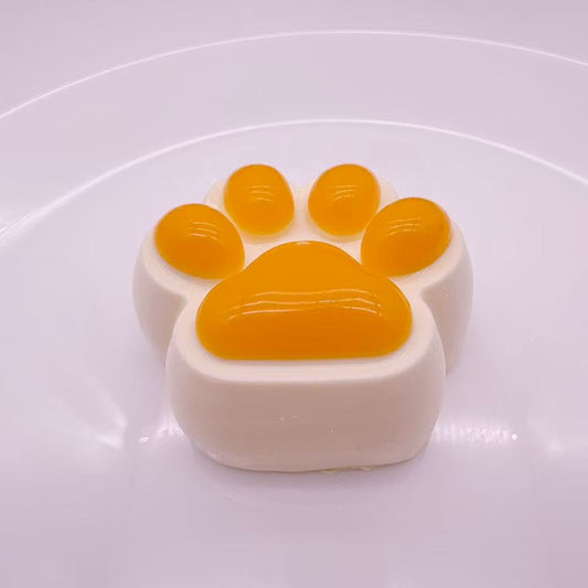 Orange Paw Taba Squishy