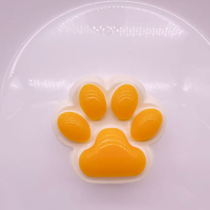 Orange Paw Taba Squishy