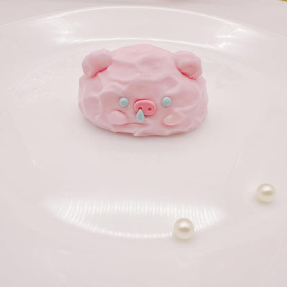 Jumbo Piggy Gelato Taba Squishy-Extra Scoop (2replaceable piggy)