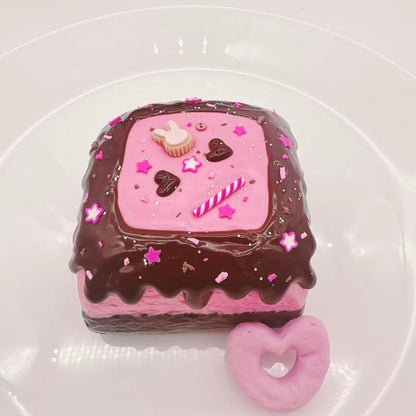 Pink Choco Delight Taba Squishy