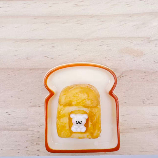Puppy Toast House Taba Squishy