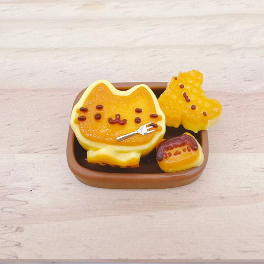 Purrfect Breakfast Taba Squishy(3pc)